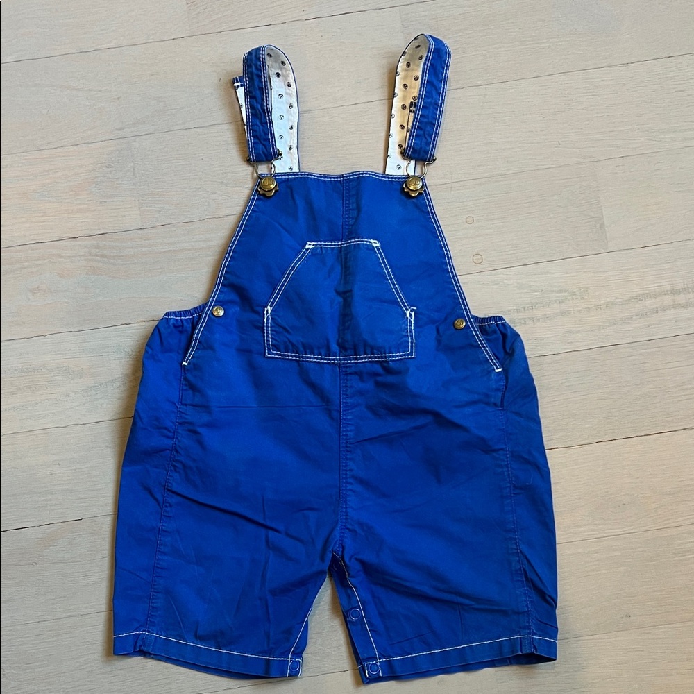 Petit Bateau Cotton Short Overalls size 24 Months